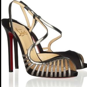 Louboutin Scoubridou Cage heels RETAIL 895!
